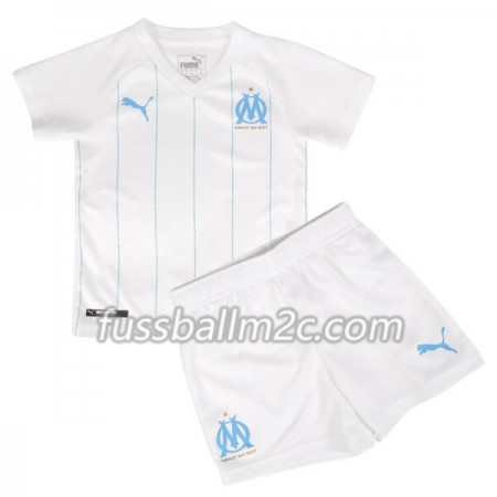 Fußballtrikots Olympique Marseille Kinder Heim Trikotsatz 2019-2020